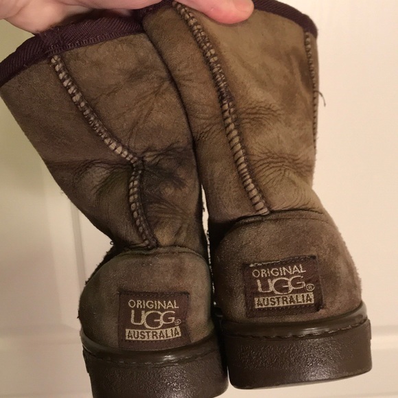 UGG Other - 🎉HP KIDS UGGS Brown Classic Short Suede Leather